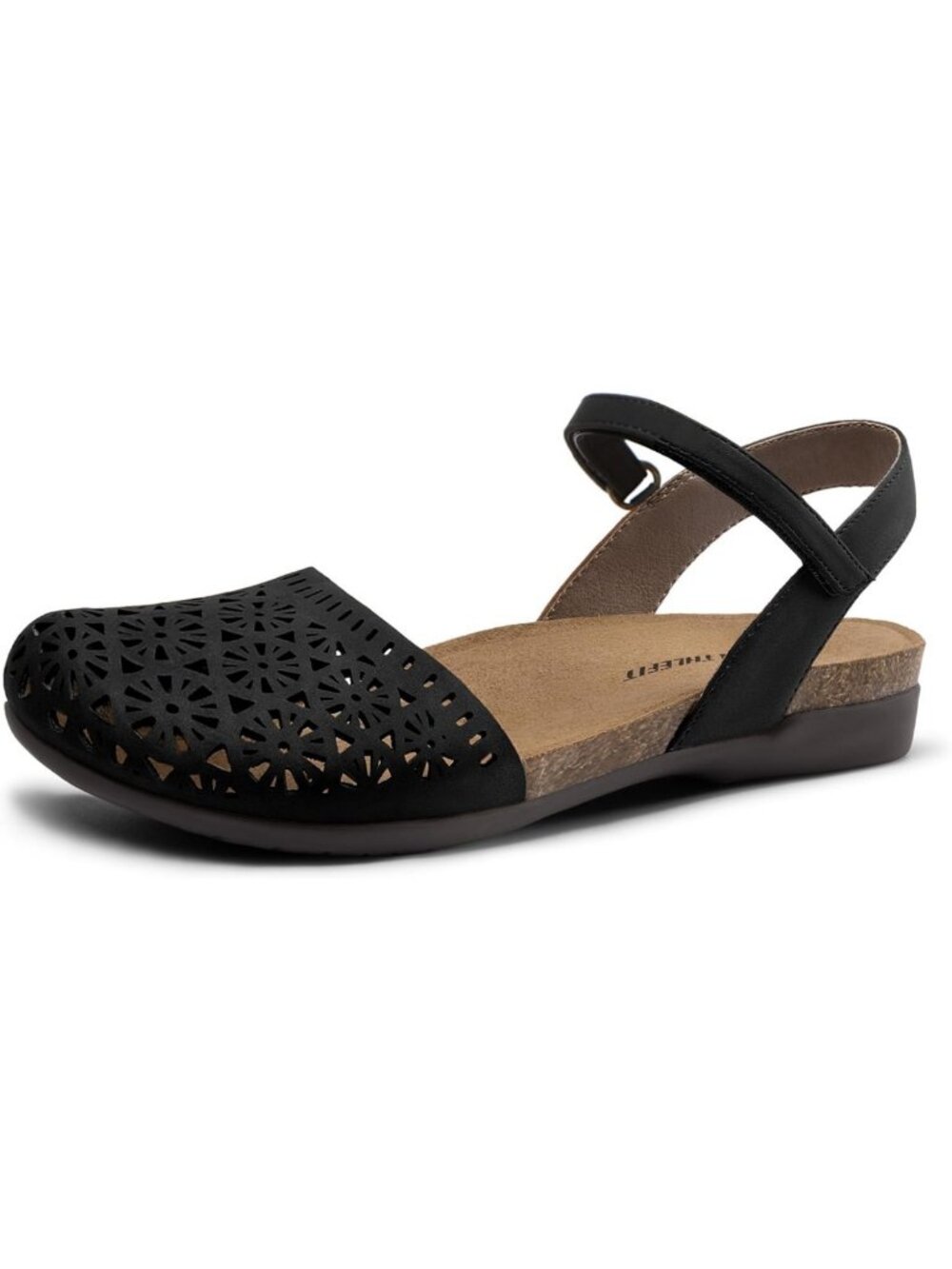 Comfortable Closed Toe Flat Sandals for Women - Perfect Summer Footwear
